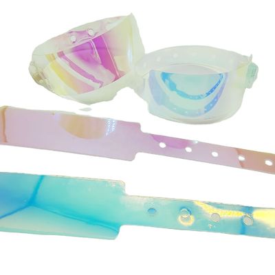 Party Favorite Farbenprächtiges Gradient Farbenarmband Custom TPU Armband für Veranstaltungen ID Lösung