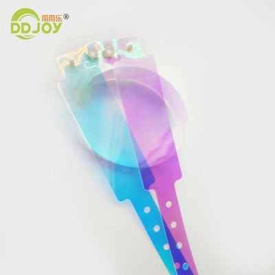 Party Favorite Farbenprächtiges Gradient Farbenarmband Custom TPU Armband für Veranstaltungen ID Lösung