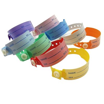 Einweg-Plastik-Schnappschließband für die Identifizierung von Krankenhauspatienten