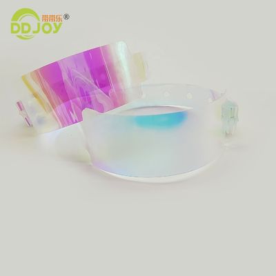 Party Favorite Farbenprächtiges Gradient Farbenarmband Custom TPU Armband für Veranstaltungen ID Lösung