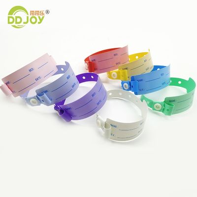 Einweg-Plastik-Schnappschließband für die Identifizierung von Krankenhauspatienten