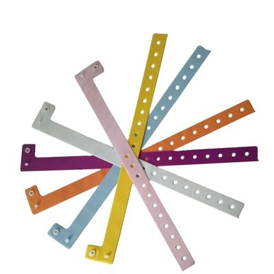 Custom QR Code PVC-Armband für Veranstaltungen Identifizieren Kunststoff-Vinyl-Armbänder