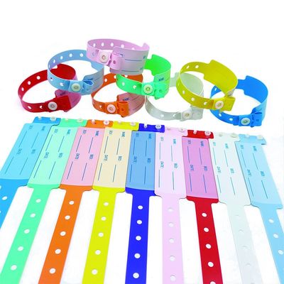 Einwegwasserdichte medizinische Identifikationsbänder für Erwachsene und Kinder 250*25mm