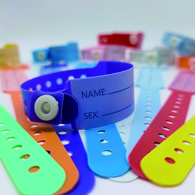 Einwegwasserdichte medizinische Identifikationsbänder für Erwachsene und Kinder 250*25mm