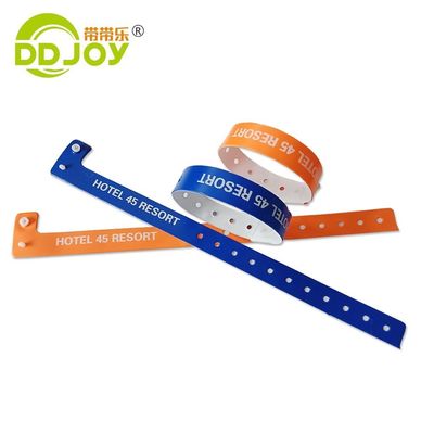 250*25mm Einweg-PVC-Identifikationsarmbänder mit und anpassbarem Design
