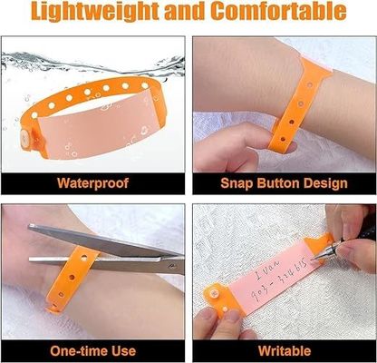 Custom Logo Weiches PVC Armband Baby Lieblings personalisiertes Armband Farbenreiche Gegenstände