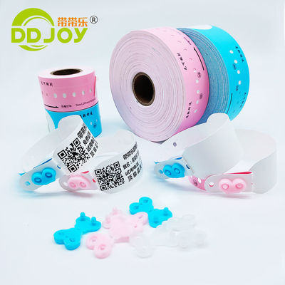 GODEX-Drucker Pink Wasserdicht Einmalarmband zur Identifizierung von Krankenhauspatienten