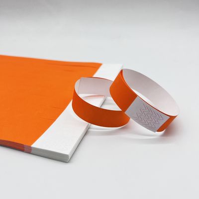 OEM Custom Logo Druck Tyvek Armbänder für Veranstaltungen Wasserdichte Papier Armbänder