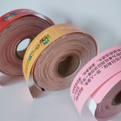Druckpapier-Armband mit thermischem Barcode