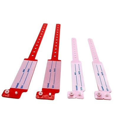 Kundenspezifisches PVC-/Vinyl-Krankenhaus-Kind-Armband für Kinder