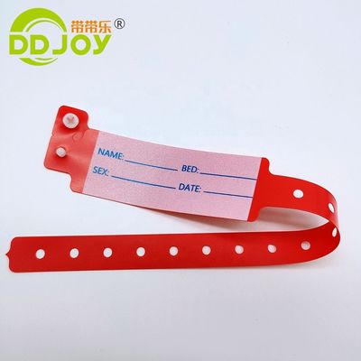 Kundenspezifisches PVC-/Vinyl-Krankenhaus-Kind-Armband für Kinder