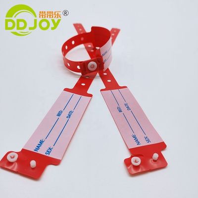 Kundenspezifisches PVC-/Vinyl-Krankenhaus-Kind-Armband für Kinder