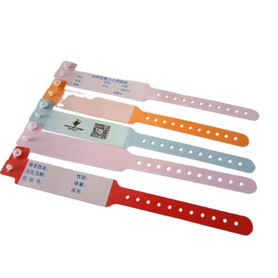 ISO9001-zertifiziertes gelbes Vinyl-ID-Armband