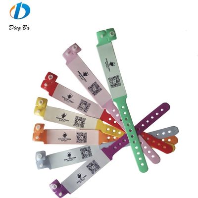 ISO9001-zertifiziertes gelbes Vinyl-ID-Armband