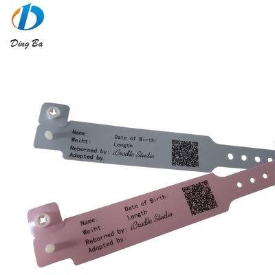 ISO9001-zertifiziertes gelbes Vinyl-ID-Armband