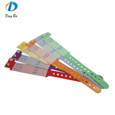 ISO9001-zertifiziertes gelbes Vinyl-ID-Armband