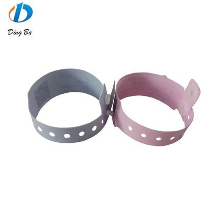 ISO9001-zertifiziertes gelbes Vinyl-ID-Armband