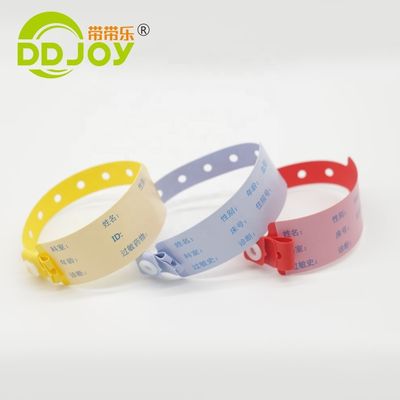 Personalisiertes Einweg-PVC-Armband für Patienten Superweich 170*18mm Kinderinformation