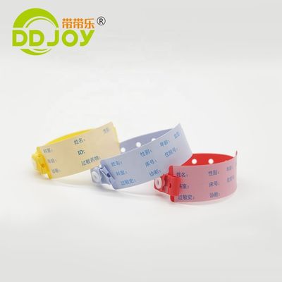 Personalisiertes Einweg-PVC-Armband für Patienten Superweich 170*18mm Kinderinformation