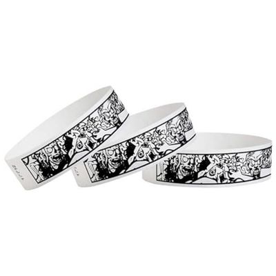 Konzert-Identifikationsbands Wasserdichte Armbänder für Veranstaltungen und Partys