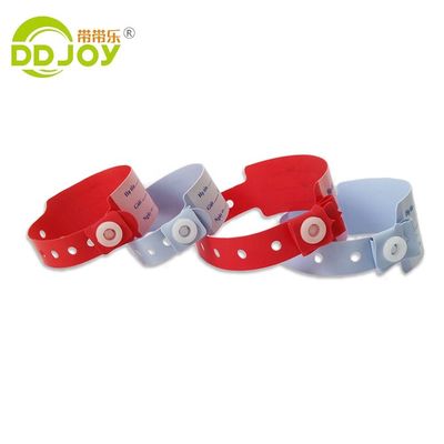 Personalisiertes Einweg-PVC-Armband für Patienten Superweich 170*18mm Kinderinformation