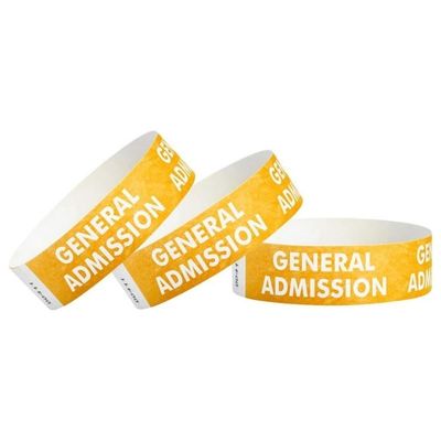 Wasserdichte Tyvek-Armbänder für Veranstaltungen Komfortable und zerreißfeste Papierarmbänder