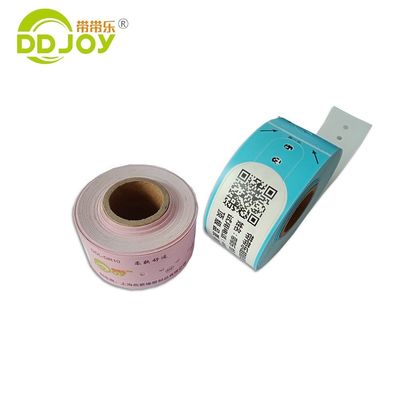 Benutzerdefinierte Barcode-Roll-Armbänder für die Identifizierung von Krankenhauspatienten 257*32mm/206*25mm