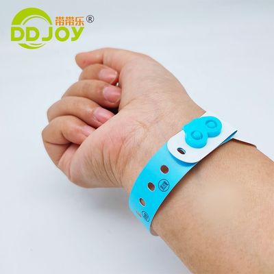 Stock Logo Krankenhaus Patient Einwegmedizinische ID Thermisches Armband Schnelle Lieferung DHL