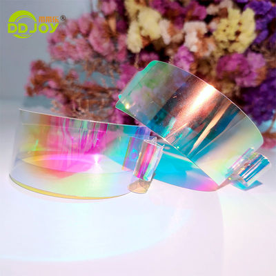 Custom TPU Druck Einmaliges Hologramm Glitter Klarfarben Armband für Bar Nachtclub