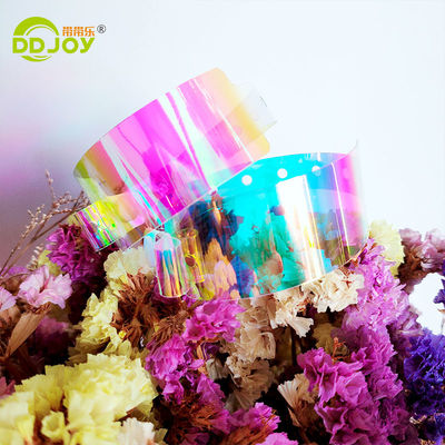 Custom TPU Druck Einmaliges Hologramm Glitter Klarfarben Armband für Bar Nachtclub