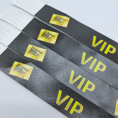 Wasserdichtes Tyvek-Armband für VIP-Festival-Nutzer