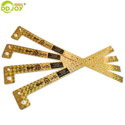 Snap Clamp L-Form Holographischer Glitter Unterhaltung Armband Armband Tickets