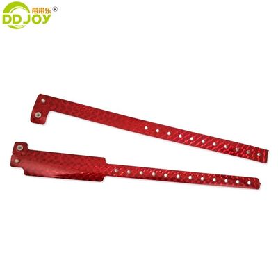 Snap Clamp L-Form Holographischer Glitter Unterhaltung Armband Armband Tickets