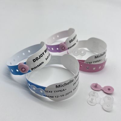 205*25mm Einwegwasserdicht Qr-Code Druckpapier für Veranstaltungen Thermisches Armband