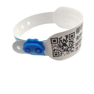 Anpassbare Klebstoffverschluss Thermal ID Armbänder 257*32mm Erwachsener für die Personalisierung