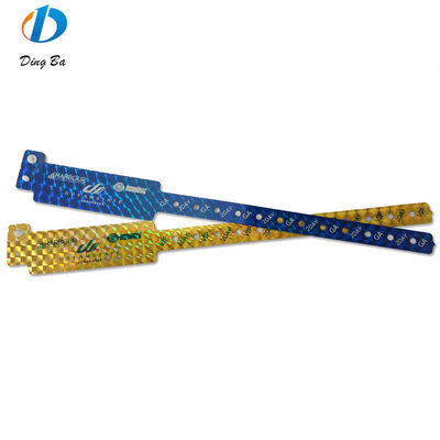 Modisches und antiallergisches Logo-PVC-Armband für die Identifizierung von Veranstaltungen