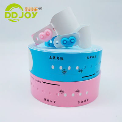 Wasserdichtes persönliches ID-Armband für den Festivalpark Einweg-Barcode QR-Code-Armband