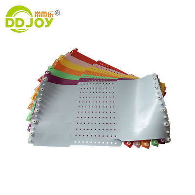 Weiches einmaliges individuell angepasstes medizinisches Armband für Kinder Rosa Farbe 250*25mm Erwachsenengröße OEM