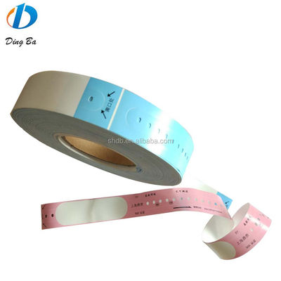 Farbdruckend Wristband aus thermischem synthetischem Papier zur Identifizierung von Patienten 257*32mm