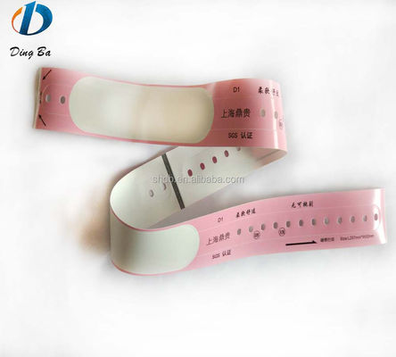 Farbdruckend Wristband aus thermischem synthetischem Papier zur Identifizierung von Patienten 257*32mm
