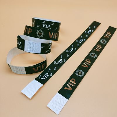 250*25mm/250*19mm Massivfarbiges Tyvek-Armband Wasserdicht und langlebig für alle Anlässe