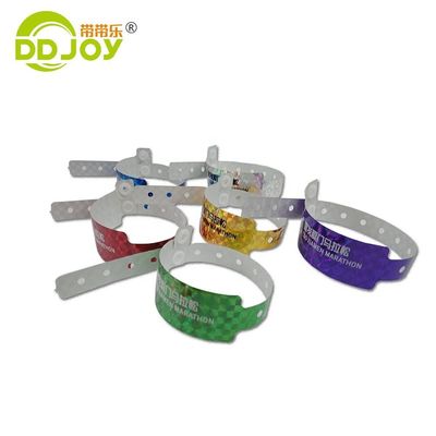 Custom Laser Glitter Holographische Kunststoff Party Armband Armband in Grün für Event