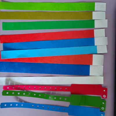 Tyvek-Papier-Armband für die Feiertagsdekoration in verschiedenen Farben und Designs im Großhandel