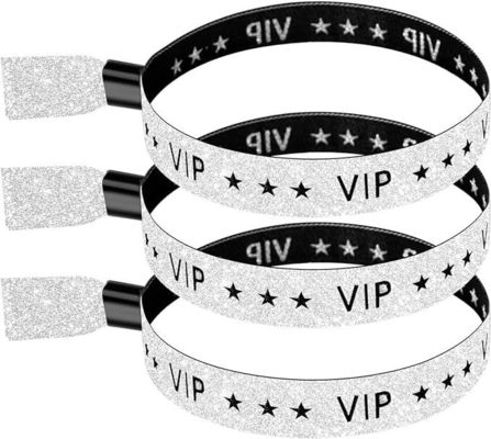 Umweltschutz Einmaliges Markenlogo Textdruck Armbänder mit orangeem Logo