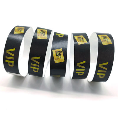 Einmalige Tyvek-Papier-Armbänder für Veranstaltungen Festivals Musikkonzerte und Aktivitäten