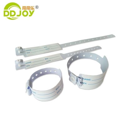 Versandoptionen UPS DHL EMS Fedex TNT Customized Pink PVC Armband für das Krankenhaus