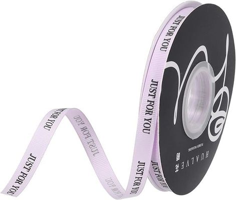 Customized Ribbon Logo für Party Box Dekoration und Geschenkverpackung in vielen Farben