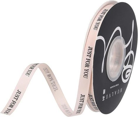 Customized Ribbon Logo für Party Box Dekoration und Geschenkverpackung in vielen Farben