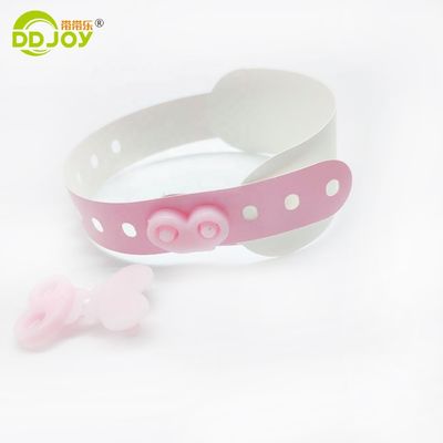 DD Joy Einweg-Rolle Erwachsenengröße thermisch druckbare Krankenhaus-ID-Armband mit Blau
