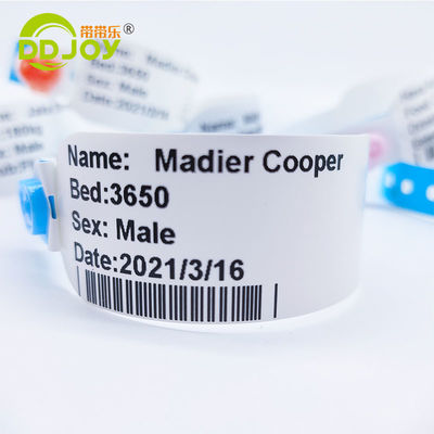 257*32mm thermisch druckbares Armband zur Identifizierung von Krankenhauspatienten